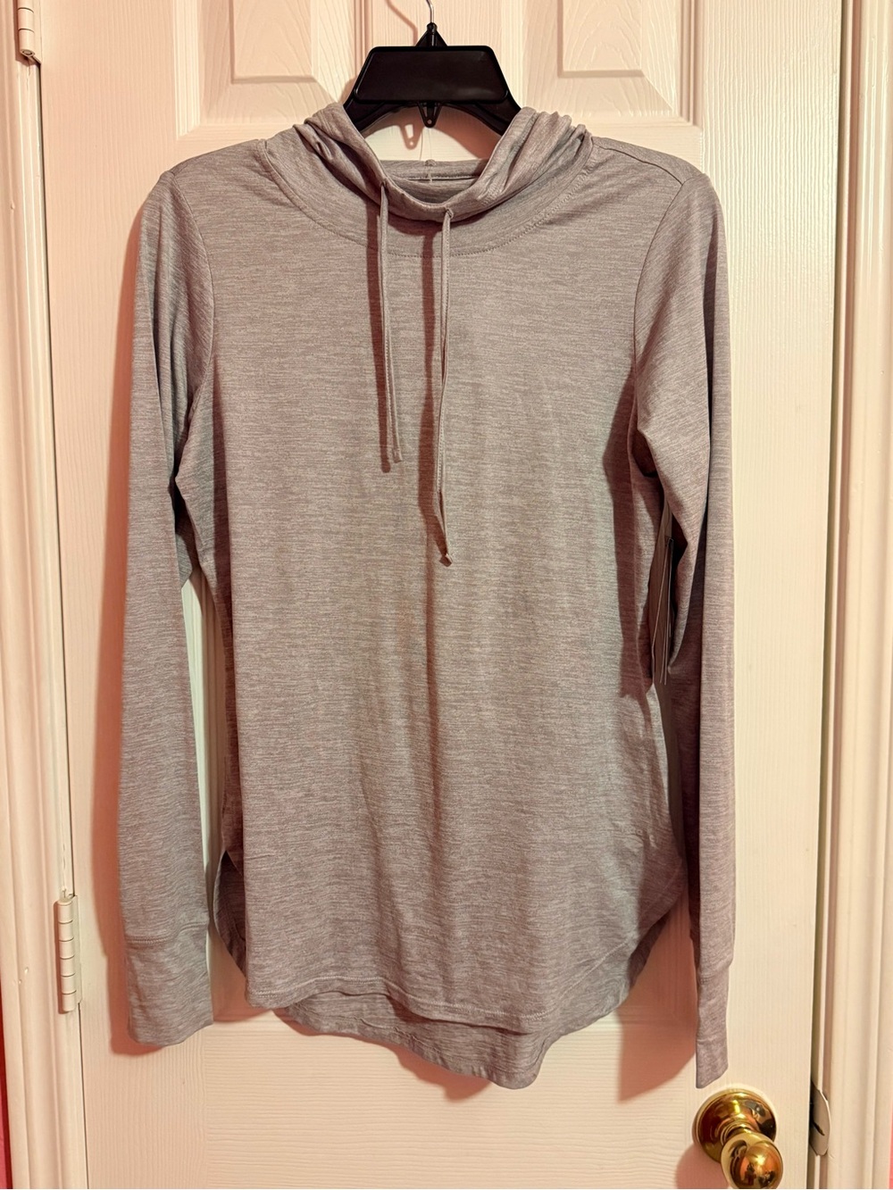 Reebok Light Heather Gray Pullover Hoodie